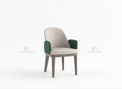 Dining room Chairs 1x Chair Armchair Set Lounge Club with Armrests Luxury Armchair